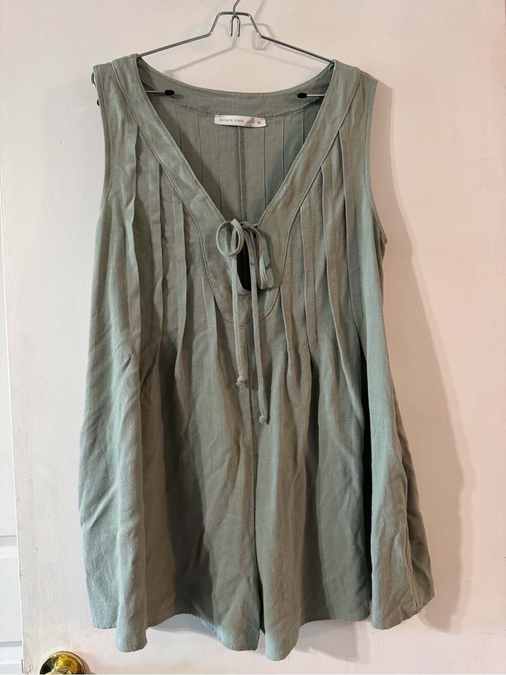 Altar'd State Sage Green Skirt